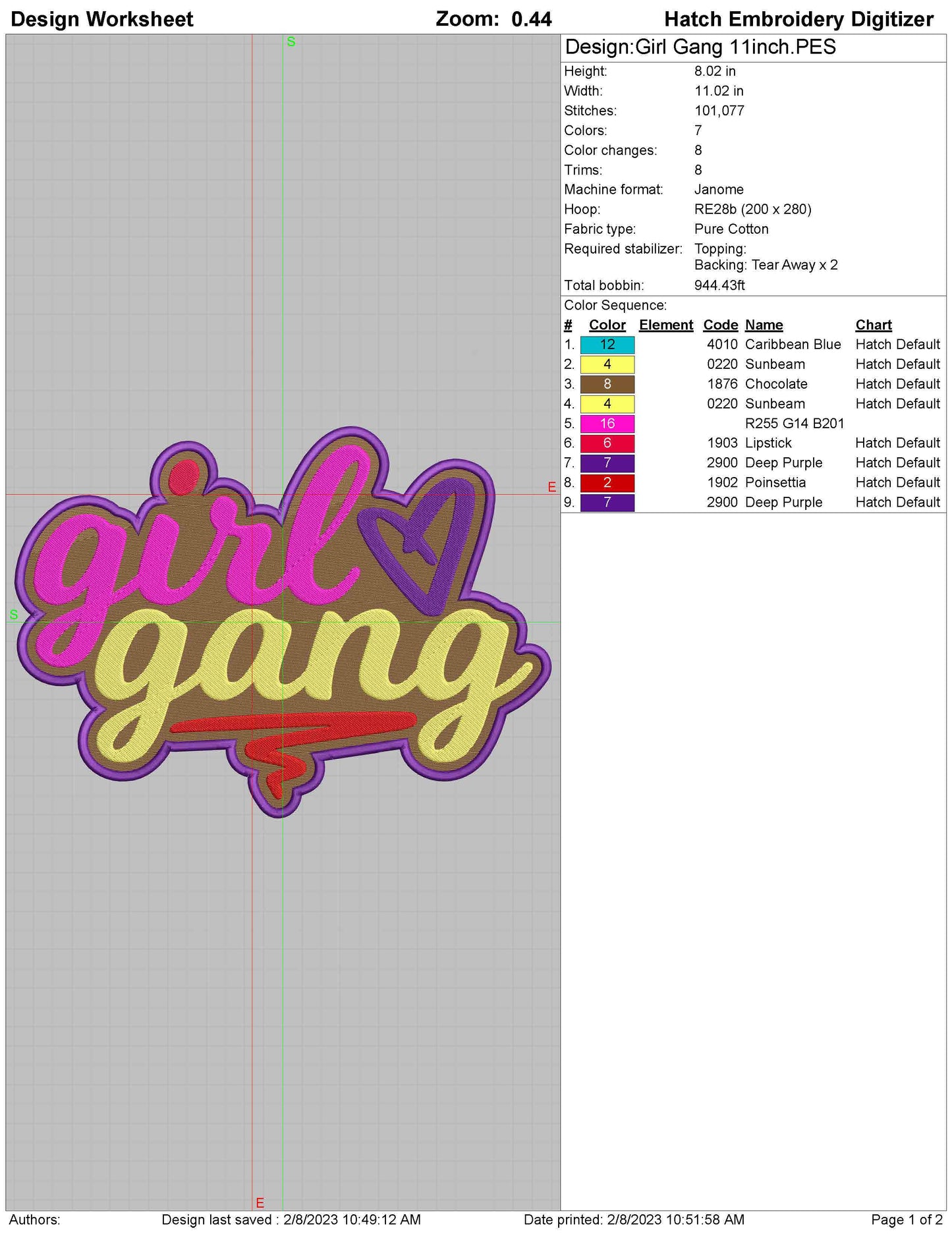 GIRL GANG PATCH
