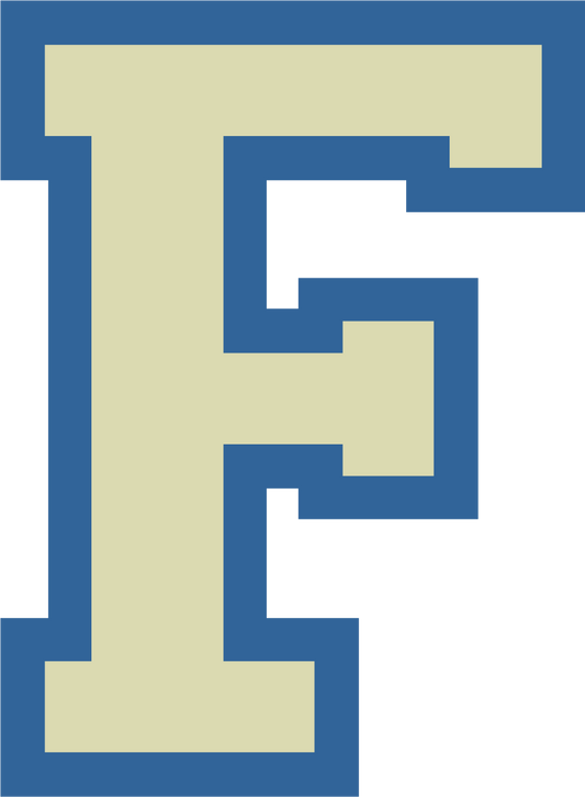 "F" Varsity Letter Patch