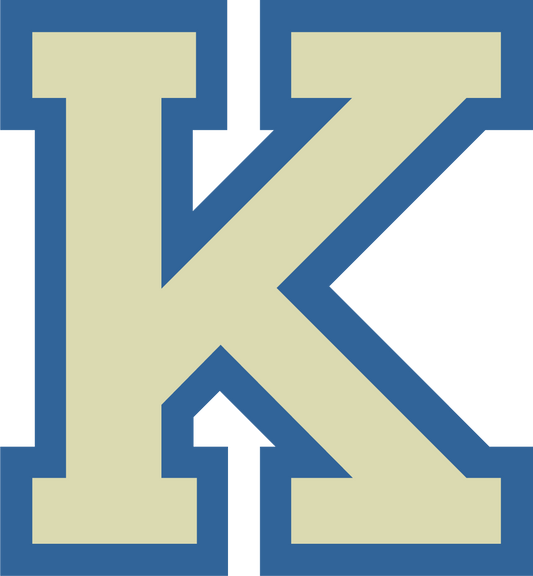 "K" Varsity Letters Patch