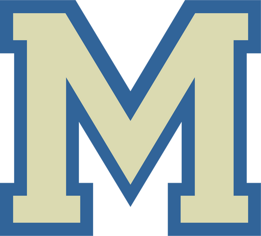 "M" Varsity Letter Patch