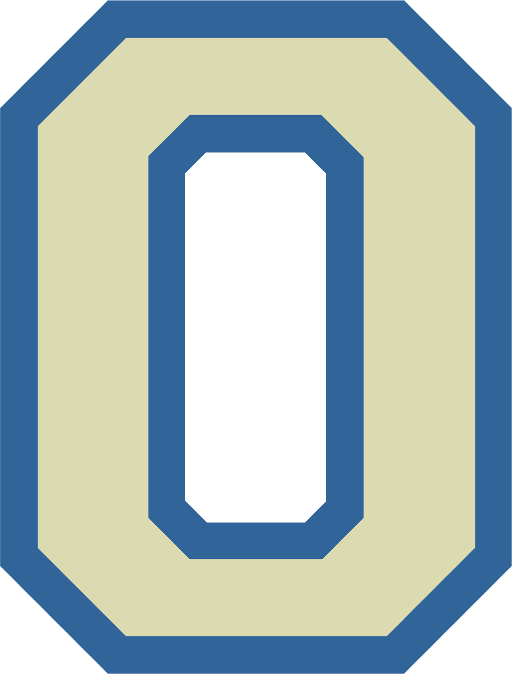 "O" Varsity Letter Patch