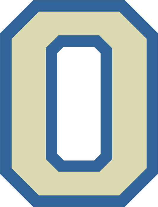 "O" Varsity Letter Patch