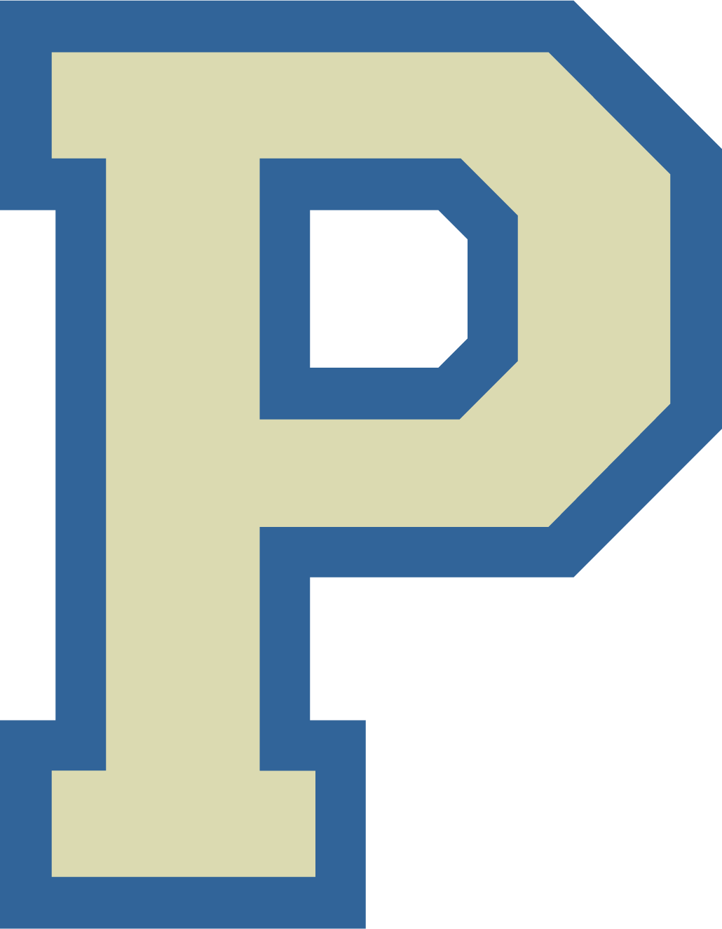 "P" Varsity Letter Patch