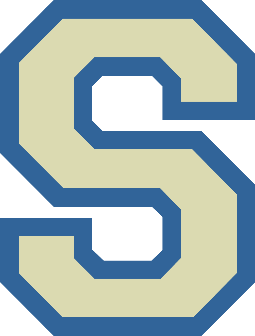 "S" Varsity Letter Patch