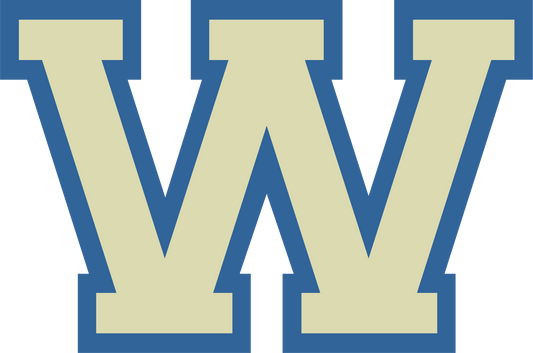 "W" Varsity Letter Patch