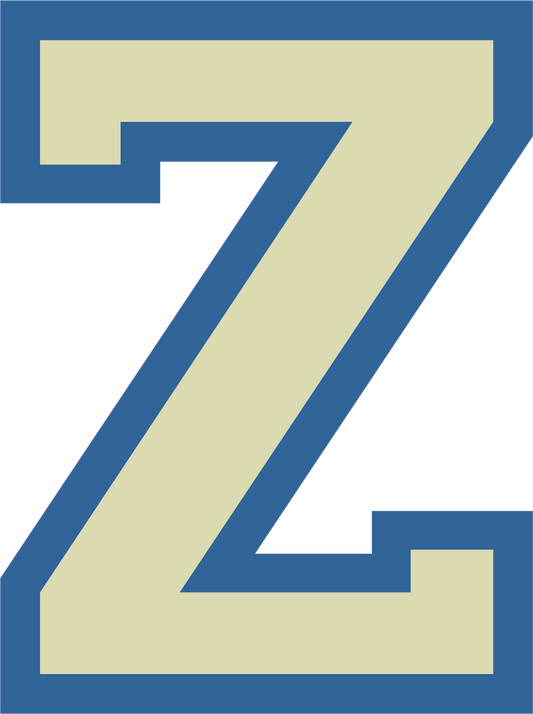 "Z" Varsity Letter Patch