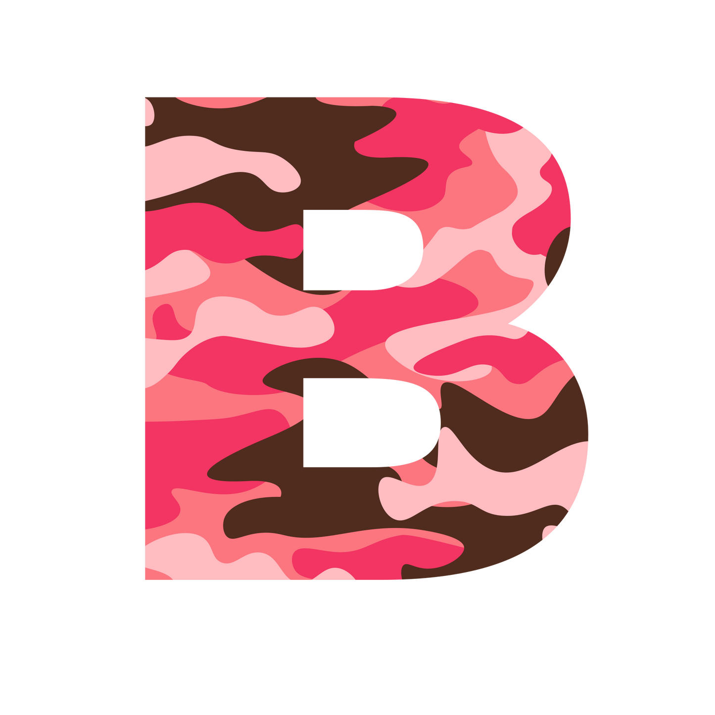 CAMO Embroidery Alphabet (A to Z) 5 Inch DST Format