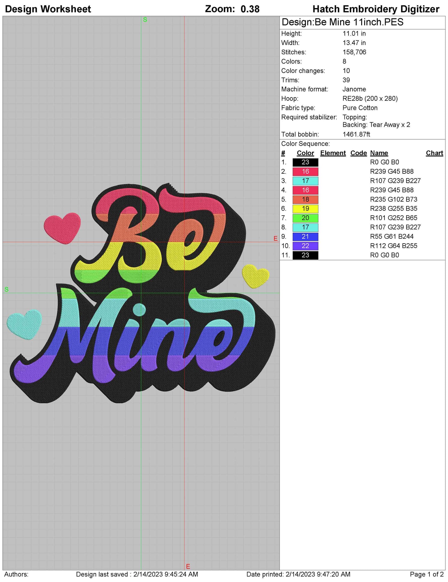 Be Mine Rainbow