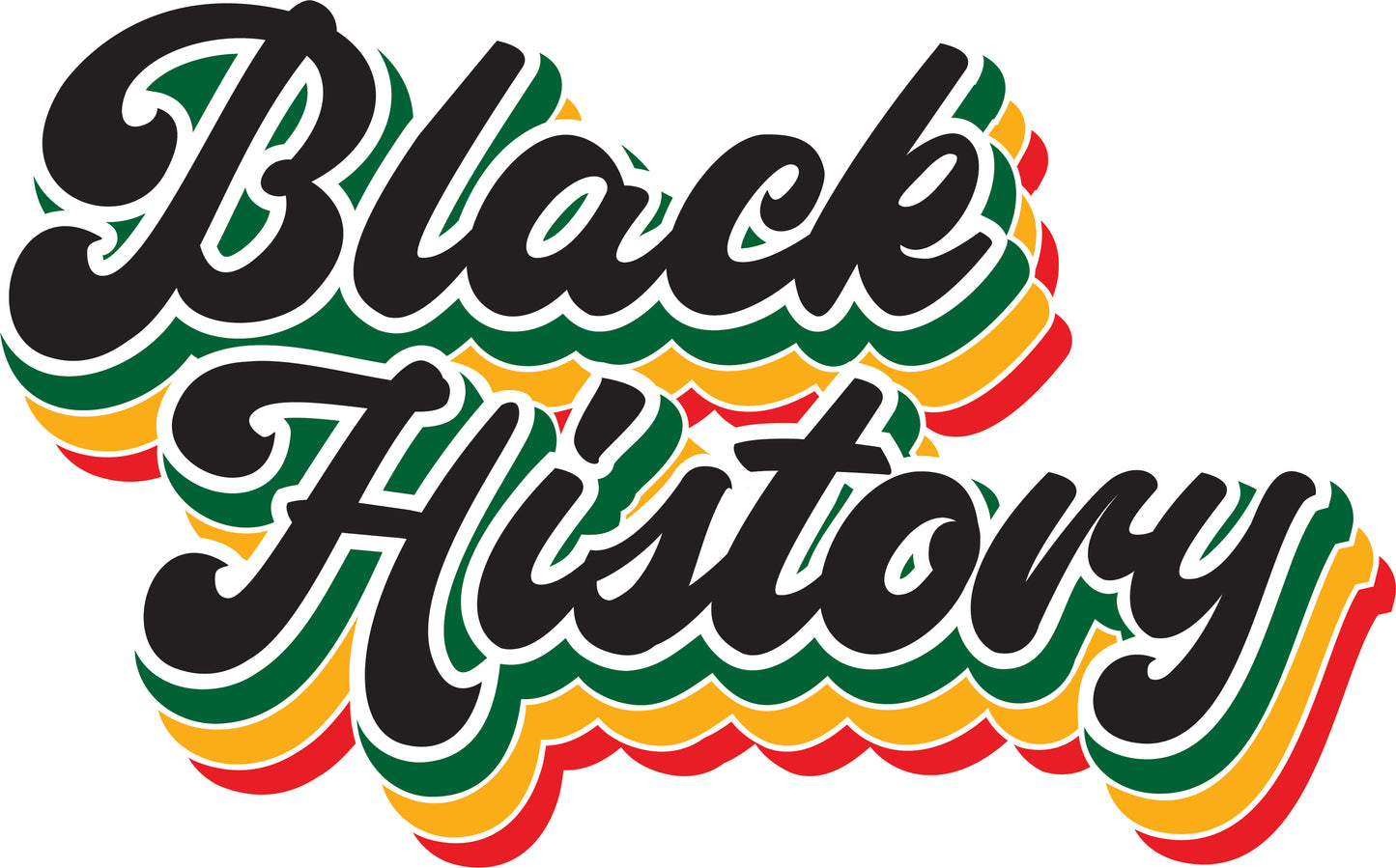 Black History Embroidery File